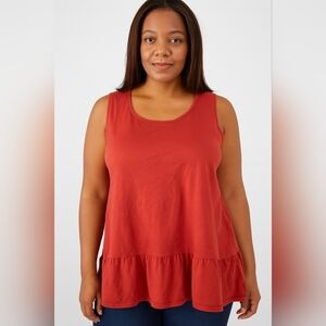 LANDS’END sleeveless top size medium